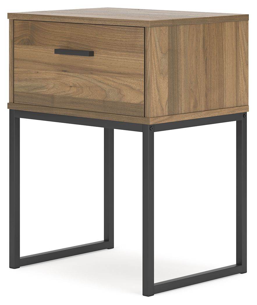 Deanlow - Honey - One Drawer Night Stand - Forward Furniture