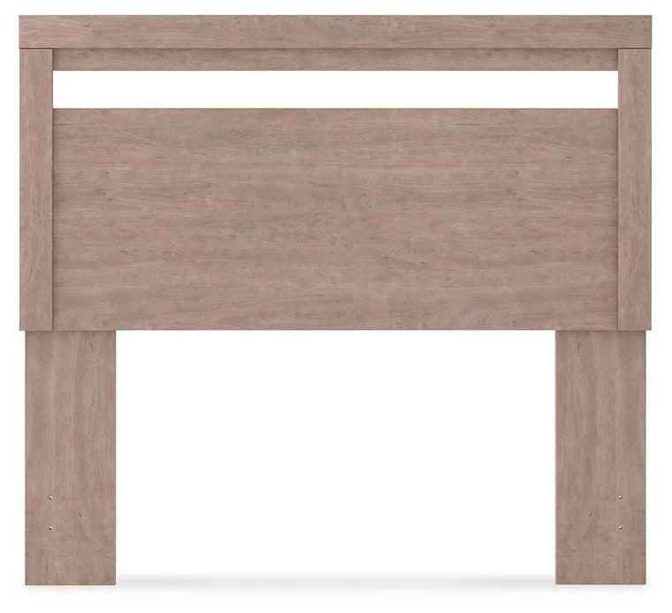 Flannia - Full Panel Headboard - Gray
