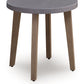 Harmony Headlands - Round End Table - Natural / Gray