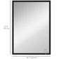 20" x 28" Bathroom Mirror for Wall, Rectangular Mirror for Living Room, Bedroom, Entryway, Black