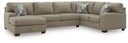 3 Pc. Left Arm Facing Chaise Sectional