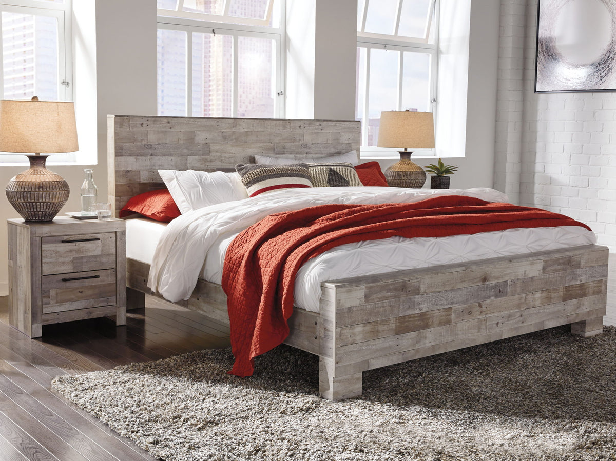 Effie - Panel Bed