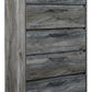 Baystorm - Five Drawer Chest - Gray