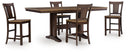 5 Pc. Table, 4 Stools