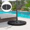 Set of 4 Umbrella Base Weights Outdoor Parasol Holder for Cross Base Portable