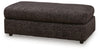 Lentiz - Oversized Accent Ottoman - Onyx