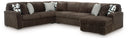 4 Pc. Right Arm Facing Corner Chaise Sectional