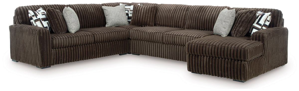 Midnight-Madness - Sectional - Chocolate