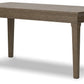 Janismore - Weathered Gray - Home Office Desk