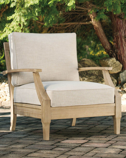 Clare View - Beige - Lounge Chair w/Cushion - Forward Furniture