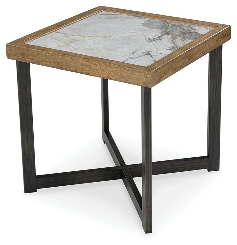 Montia - Multi - Square End Table - Forward Furniture