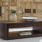 Korestone - Dark Brown - Lift Top Cocktail Table