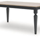 Brenkerton - Grayish Brown / Black - Rectangular Dining Room Table - Forward Furniture