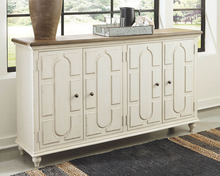 Roranville - Antique White - Accent Cabinet - Forward Furniture