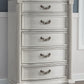 Montelaine - Antique White - Five Drawer Chest