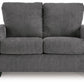 Rannis - Pewter - Twin Sofa Sleeper - Fabric