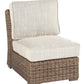 Beachcroft - Beige - Armless Chair W/Cushion