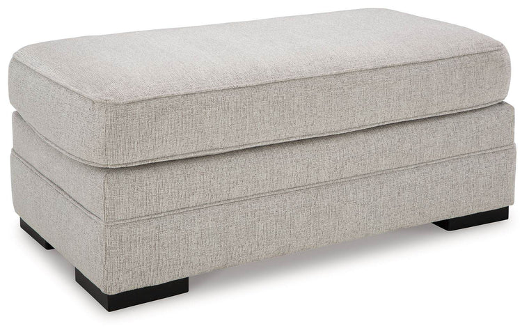 Eastonbridge - Shadow - Ottoman - Forward Furniture