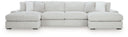 4 Pc. Double Chaise Sectional