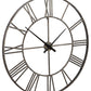 Paquita - Wall Clock - Antique Silver