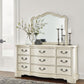 Arlendyne - Antique White - Dresser And Mirror