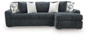2 Pc. Right Arm Facing Corner Chaise Sectional Sofa