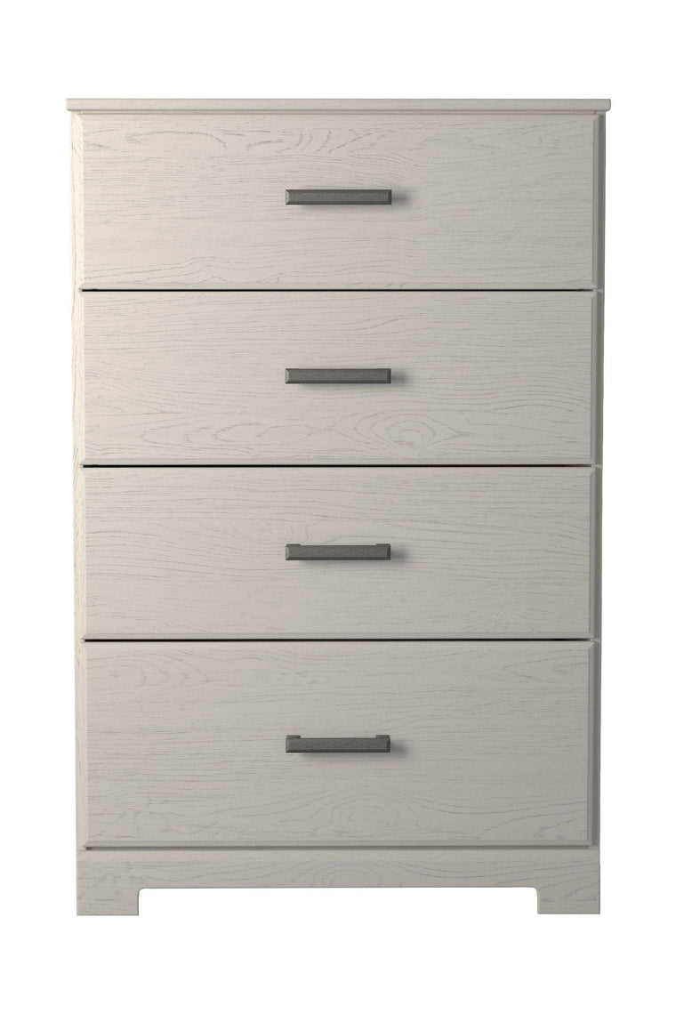 Stelsie - White - Four Drawer Chest - Forward Furniture