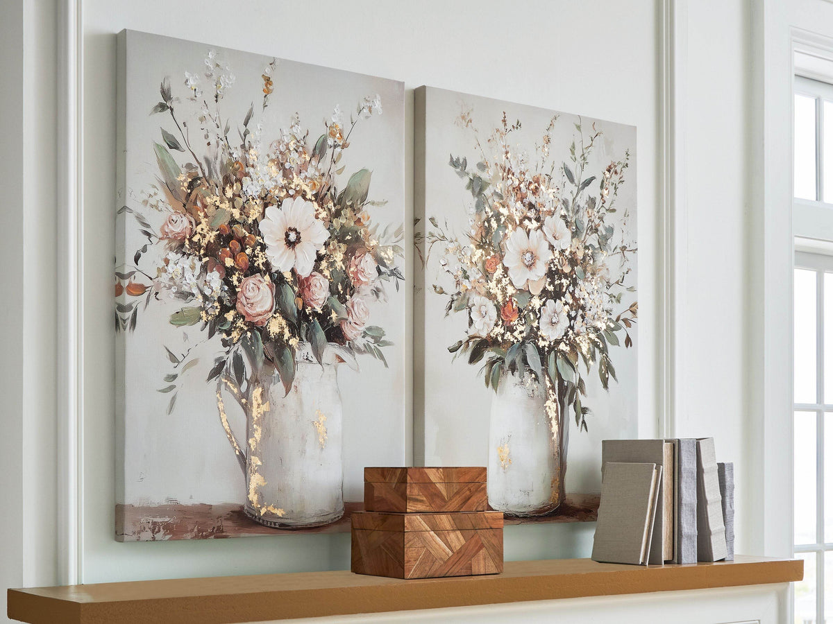 Faisaldon - Multi - Wall Art Set (Set of 2) - Forward Furniture