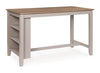 Harperfeld - Rectangular Dining Room Counter Table - Natural / Gray