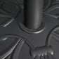 29lbs Cement Round Umbrella Base Heavy Duty 19" HDPE Parasol Stand, Black