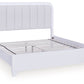 Jarlee - Upholstered Panel Bed