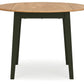 Gesthaven - Round Dining Room Drop Leaf Table Set