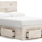 Lawroy - Panel Bed With Storage