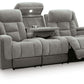 Mixed Motion - Power Reclining Sofa With Adjustable Headrest
