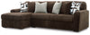 Midnight-Madness - Sectional - Chocolate