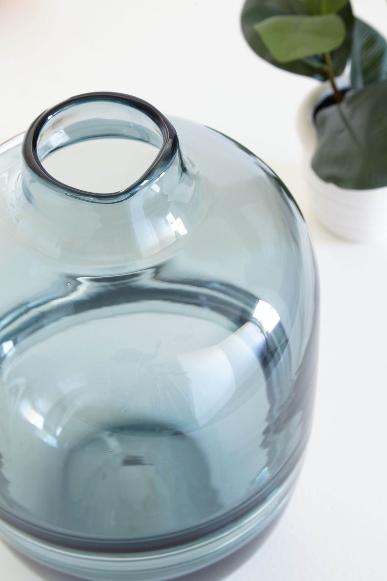 Lemmitt - Teal - Vase - Forward Furniture
