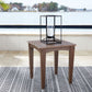 Emmeline - Brown - Square End Table