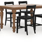Greddinton - Counter Height Dining Table Set