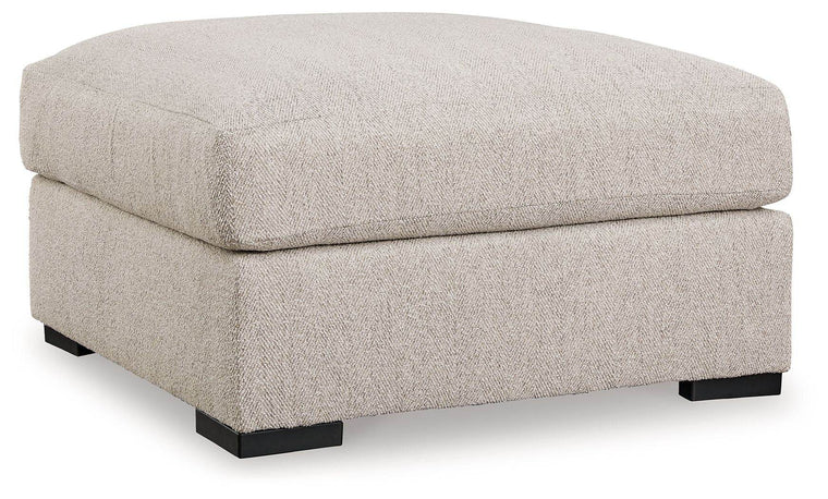 Ballyton - Sand - Oversized Accent Ottoman - Forward Furniture