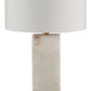 Linderfield - White / Gold Finish - Alabaster Table Lamp