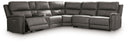 6 Pc. Power Reclining Sectional