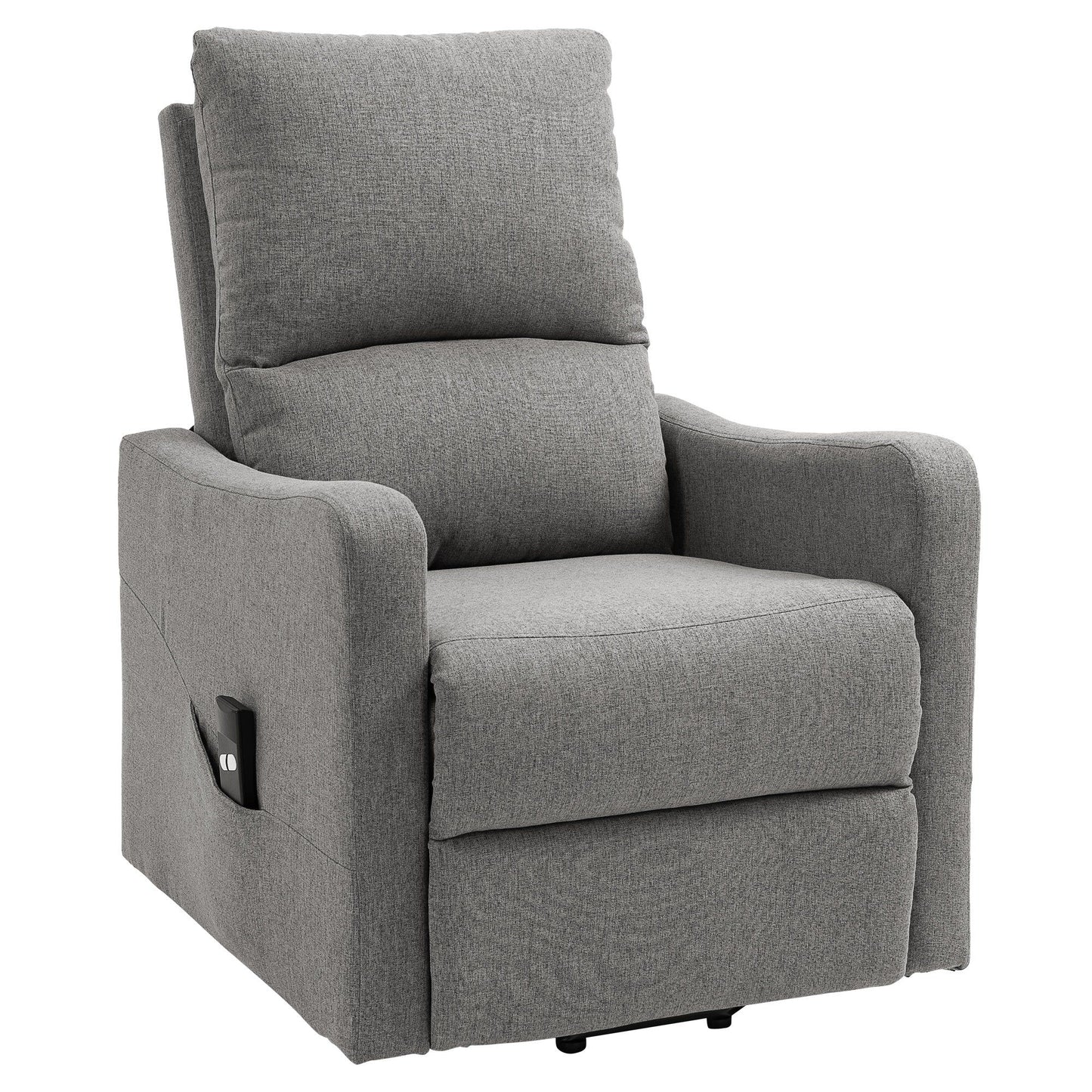 Power Lift Recliner with Remote - Grey