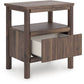Pamytta - Brown - One Drawer Night Stand