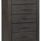 Brinxton - Charcoal - Five Drawer Chest