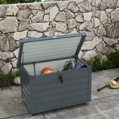 78 Gallon Storage Box with Wheels and Handles