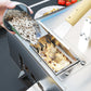 Outdoor Pizza Oven, Portable Wood Pellet Pizza Oven with Pizza Stone and Peel, Foldable Legs, Chimney