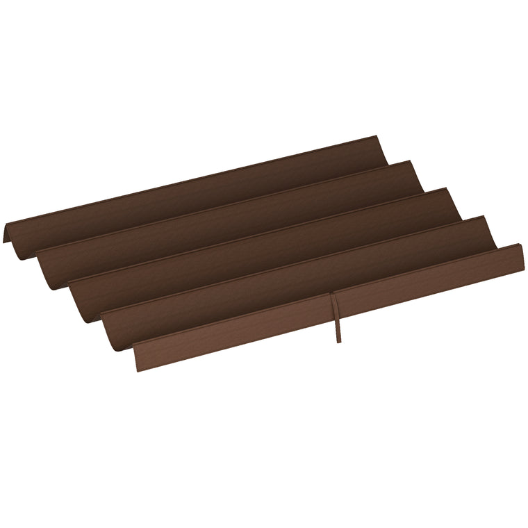 8' x 9.4' Coffee Retractable Pergola Canopy Replacement