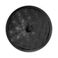 40lbs. Concrete Umbrella Base with Rattan Effect, Heavy Duty Parasol Stand for Outdoor Patio Umbrella, Black