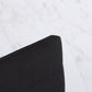 Modern Dining Chairs High Back Upholstered Linen Fabric with Metal Legs for Kitchen Black