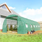 26' x 10' x 6.6' Large Walk in Tunnel Greenhouse Garden Plant Seed Green House Premium Steel Frame